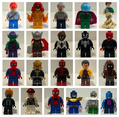 Buy Lego Mini Figure - Various Figures - Multi Listing - Marvel Avengers Spiderman • 10£