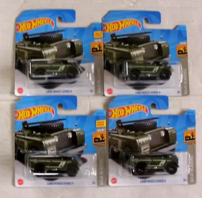 Buy HOT WHEELS  LAND ROVER Series 2 X 4 New ;  Variant With Loop Logo On Base . NEW • 9.95£