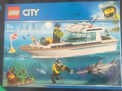 Buy LEGO City 60221 - Dive Yacht - Brand New And Sealed. MINT BOX.  Free Postage.  • 29.95£