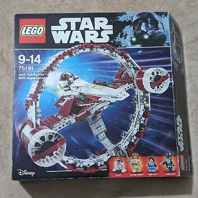Buy Lego Star Wars Set 75191 Jedi Starfighter With Hyperdrive • 140£