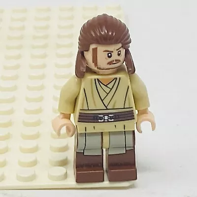 Buy LEGO Star Wars Sw0810 Qui-Gon Jinn Duel On Naboo Minor Dmg Please See 4th Pic • 11.50£