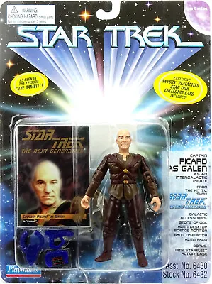 Buy STAR TREK THE NEXT GENERATION PICARD As GALEN 4.5  INCH /approx. 12cm PLAYMATES • 12.89£