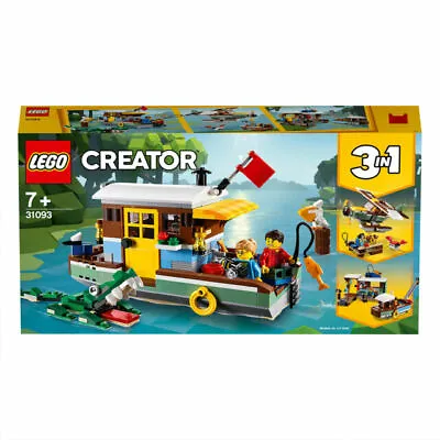 Buy LEGO Creator Expert: Riverside Houseboat (31093) • 25£
