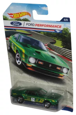 Buy Hot Wheels Ford Performance (2015) Green '71 Mustang Mach 1 Car 8/8 • 16.13£