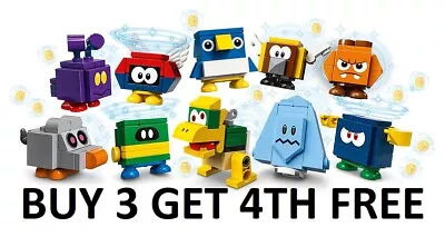 Buy Lego Super Mario Character Pack Series 4 Pick Choose BUY 3 GET 4TH FREE • 7.39£
