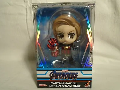 Buy Hot Toys Avengers Endgame Captain Marvel Cosbaby Bobble Head Figure • 15.95£