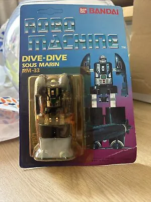 Buy Bandai Robo Machine Dive-dive Sous Marin Rm -33 Carded • 125£