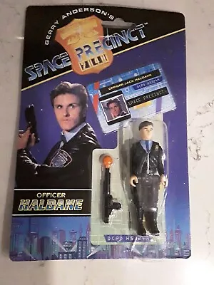 Buy Space Precinct Action Figure, Officer Haldane In Original Sealed Packaging. • 5.99£