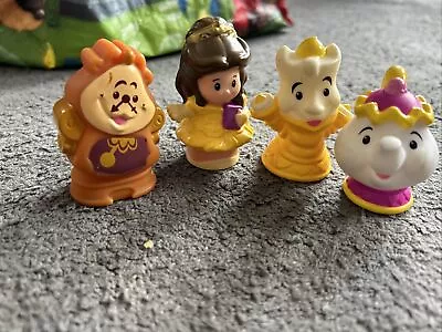 Buy Fisher Price Little People Disney Beauty And The Best Figures Set  • 14£