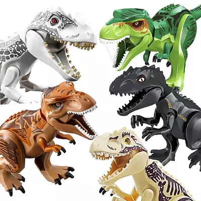 Buy Jurassic World Park EN Tyrannosaurus T-Rex Toy Lego Dinosaur Toy For Children • 39.36£