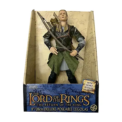 Buy ToyBiz Lord Of The Rings Legolas 11 Inch Deluxe Poseable Figure • 22.99£