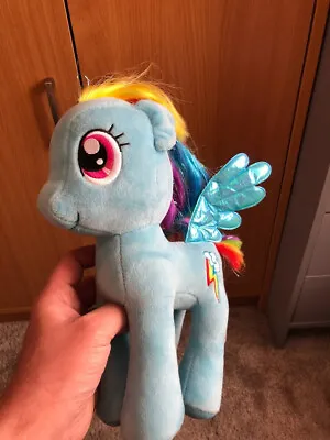 Buy Rainbow Dash My Little Pony Soft Toy (Ty) Sparkle Soft Plush Toy 11  Approx • 6.99£