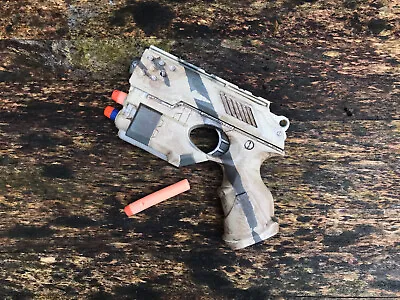 Buy Nerf Scout IX-3 Custom Painted Gun Star Wars Cosplay Halo LARP Prop Cyberpunk • 28£