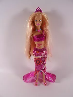 Buy Barbie Doll Mermaid Prizessin Merliah Tattos Dress Transforms (12768) • 25.96£