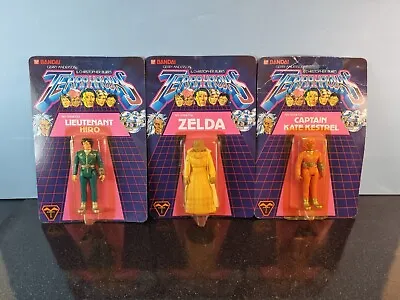 Buy 3 X Vintage Terrahawks Action Figures Bandai 1983 MOC Zelda, Hiro & Kestrel VGC  • 90£