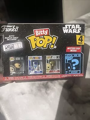Buy Funko Bitty POP! Princess Leia Star Wars 4-pack Vinyl Figures New • 5£