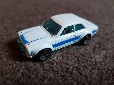 Buy HOT WHEELS '70 FORD ESCORT MK 1 RS1600 White And Blue • 4.99£