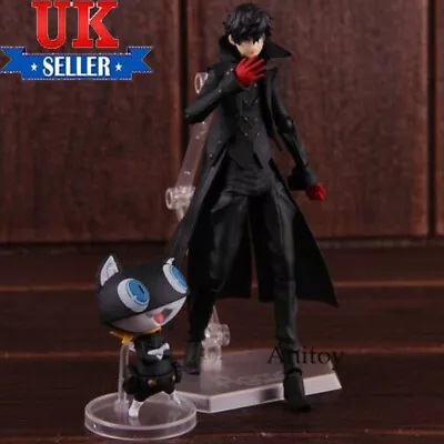 Buy New Persona 5 Action Figure Game Shujinkou Joker Morgana PVC Figma Toys Models • 25.19£