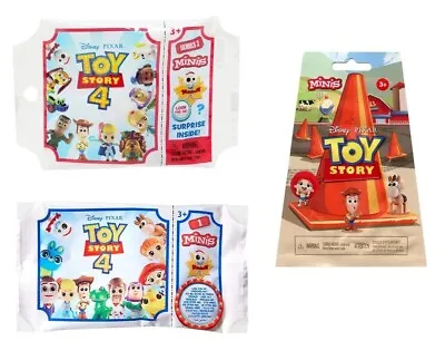 Buy Disney Pixar Toy Story 4 Mini Figure Blind Bags Party Filler Cake Topper Als Toy • 3.49£
