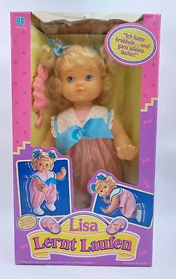 Buy Vintage 1991 Hasbro Lisa Learns To Run Doll / Baby Wanna Walk - Unused In Original Packaging • 62.50£