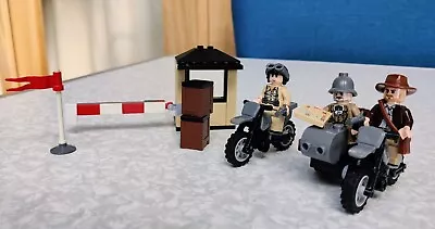 Buy LEGO Indiana Jones Motorcycle Chase (7620) 100% Complete With All Minifigs • 18.99£