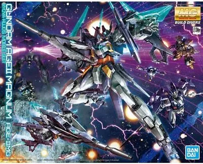 Buy MG Gundam Build Divers Gundam AGE-II Magnum 1/100 Model Kit Bandai Hobby Japan • 134.65£