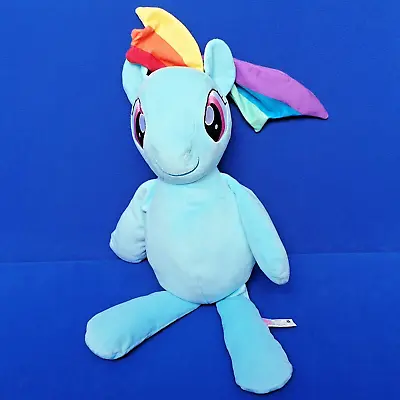 Buy Hasbro My Little Pony Horse Stuffed Animal 55cm Cuddled Turquoise Blue Horse 2016 • 21.61£