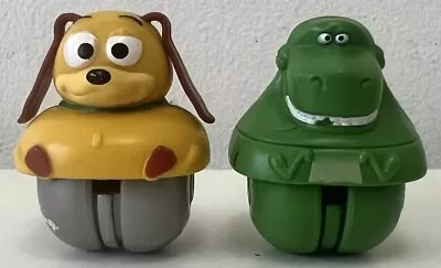 Buy Disney Pixar Toy Story Zing Ems Rex & Slinky Dog Character Figures - Mattel 2012 • 9.99£