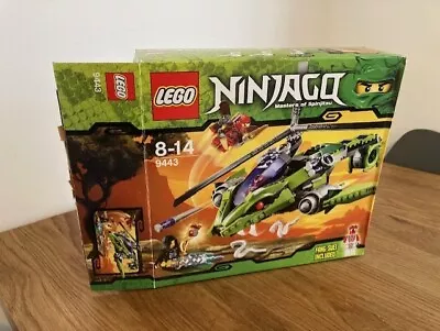 Buy Lego Ninjago Set 9443 Rattlecopter 95% Complete With Original Instructions &box • 20£