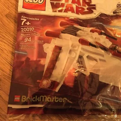 Buy Star Wars Lego Brickmaster Republic Gunship New Sealed 20010  • 50£