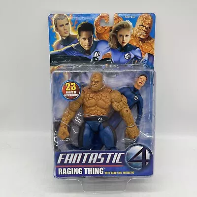 Buy ToyBiz - Fantastic Four 4 The Movie - Raging Thing Moving Action Figure Toy • 24.99£