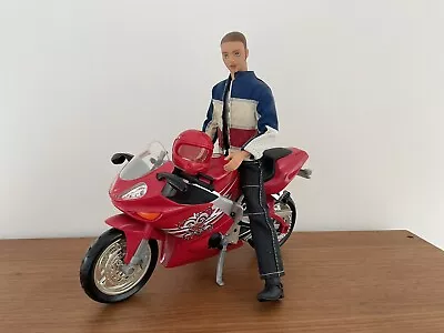 Buy Mattel Rare Flavas Liam Doll + 1/6 Scale Motorcycle 2003 • 34.99£