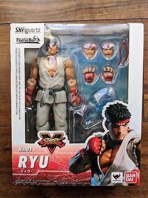 Buy Bandai Tamashii - S.H. Figuarts SHF Street Fighter - Ryu - Brand New & Sealed • 109.50£