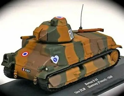 Buy WW2 Tank Somua S-35 Scale 1:43 France 1940 Atlas W262 • 12£
