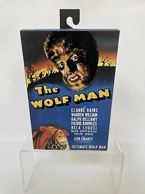 Buy Neca Universal Monsters Ultimate Wolfman (coloured) 7  Action Figure - New  • 39.99£