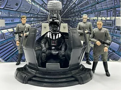 Buy Star Wars Figures - Grand Moff Tarkin & 500th Darth Vader - Bast - Tagge Hasbro • 39.99£