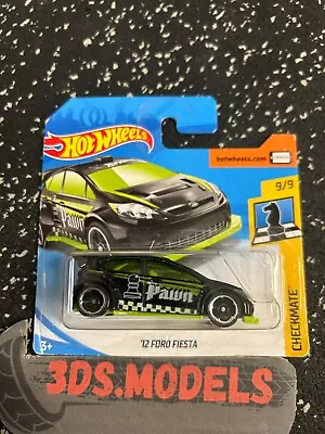 Buy FORD 12 FIESTA CHECKMATE BLACK Hot Wheels 1:64 **COMBINE POSTAGE** • 4.95£