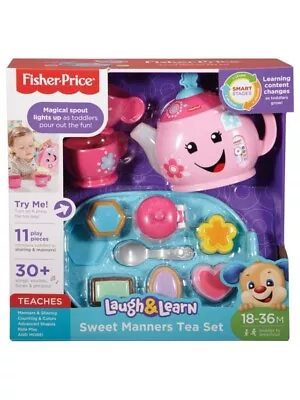 Buy Fisher-Price Laugh And Learn Sweet Manners Tea Set • 18£