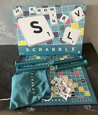 Buy Scrabble Board Game By Mattel 2020 Version Complete & Very Good Condition • 11.99£