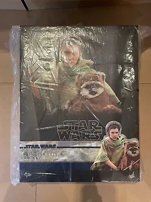Buy MMS551 Hot Toys Return Of The Jedi Princess Leia & Wicket (New) • 550£