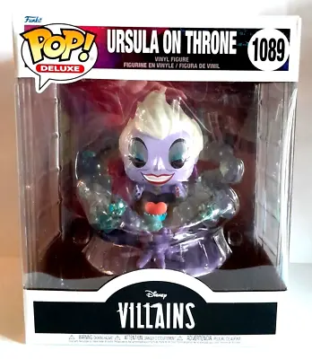 Buy Funko Pop Deluxe - Disney Villains - Ursula On Throne 1089 • 20.15£