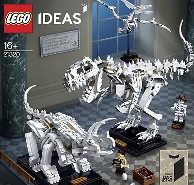 Buy LEGO Ideas 21320 Dinosaur Fossils (2019) ***BRAND NEW, SEALED, RETIRED*** • 69.99£