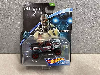 Buy DC Comics Injustice 2 Cyborg Hot Wheels (2017) Character Cars Toy Car (5/5) • 8.75£