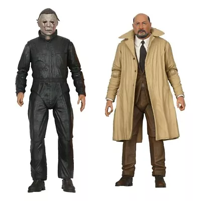 Buy Halloween II Ultimate Michael Myers & Dr Loomis 2-Pack Action Figure Set Neca - • 86.95£