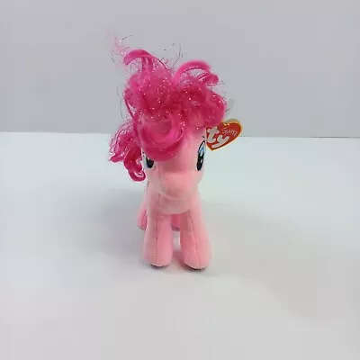 Buy Ty My Little Pony Pinkie Pie Pink Pony With Tags Plush Teddy Soft Toy • 8.99£