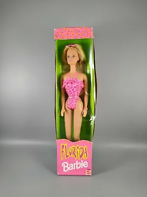 Buy Florida Barbie Doll Mattel 1998 Boxed Sealed • 22.99£