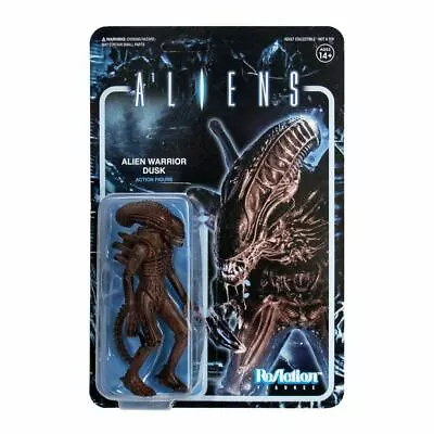 Buy Aliens ReAction Wave 1 Alien Warrior Dusk Brown 10 CM Kbd • 17.18£