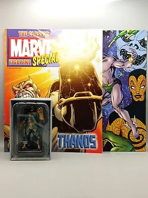 Buy Eaglemoss Classic Marvel Figurine Special Thanos With Magazine And Poster • 20£