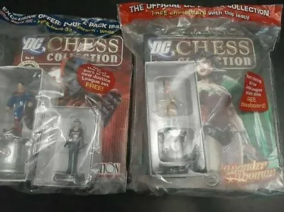 Buy DC Comics Super Hero Chess Set Collection, FIGURINE +MAG Multi-listing. 31-39 • 5£