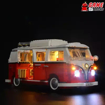 Buy Light Kit For Volkswagen T1 Camper Van - Compatible With LEGO® 10220 (Standard) • 23.62£